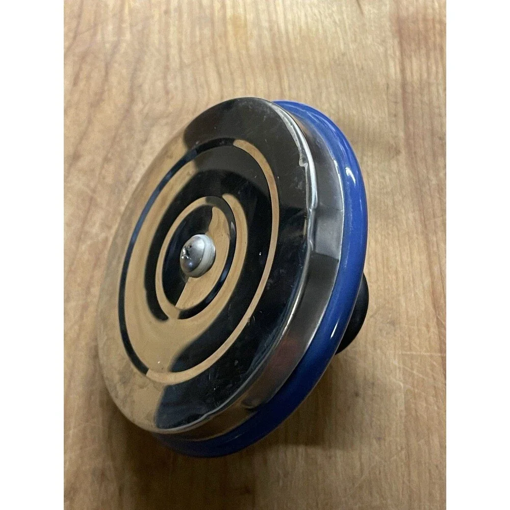 LE CREUSET Logo LID ONLY Kobalt Blue Enamel Steel Tea Kettle Replacement Top 4”